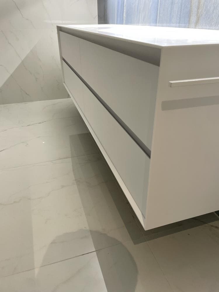 Waschtischmöbel komplett aus Corian